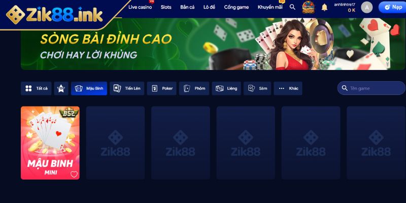 Mậu Binh Zik88 Chinh Phục Binh Xập Xám Chiến Thuật Cao Cường 1 Tổng quan về sức hút của Mậu Binh ZIK88