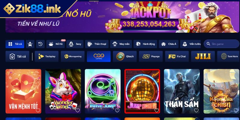 Nổ Hũ CQ9 ZIK88 Khám Phá Sân Chơi Slot Đẳng Cấp Thưởng Lớn 1 Khám phá thế giới nổ hũ CQ9 ZIK88