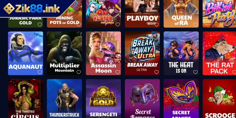 Nổ Hũ Microgaming ZIK88 Giải Mã Sảnh Game Đẳng Cấp Thưởng Lớn 2 Điểm danh những tựa game nổ hũ microgaming ZIK88