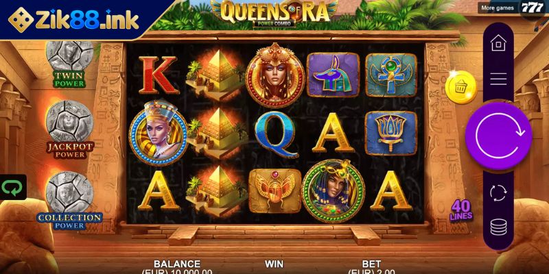 Queen Of Ra ZIK88 Giải Mã Sức Hút Từ Kho Báu Pharaoh 3 Bí quyết chinh phục kho báu queen of Ra ZIK88
